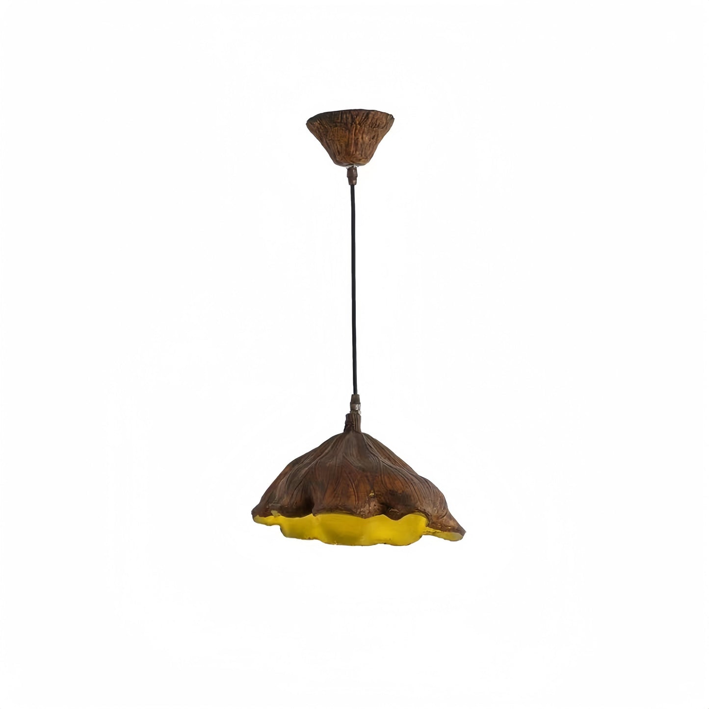 Nordic Natural Style Lotus Leaf Hanging Pendant Light Art Deco