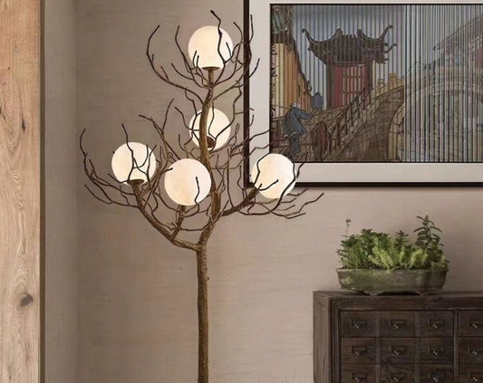 Nordic Style Tree Branch Floor Lamp